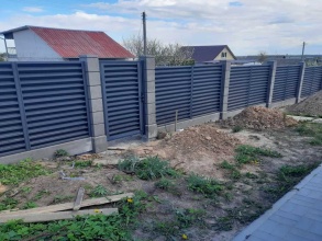 Забор жалюзи 65 метров фото недорого