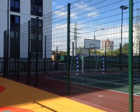 3D заборы для спортивной площадки 60 метров фото в Озёрах