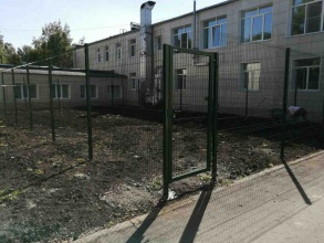 3D заборы для школы 15 метров фото в Озёрах