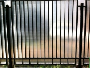 Сварные заборы с поликарбонатом 50 метров фото в Озёрах
