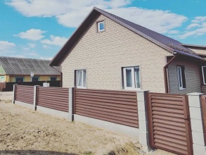 Забор жалюзи 42 метра фото под ключ с установкой