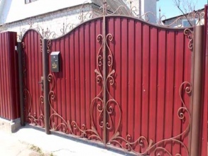 Калитка - пример 1 фото в Озёрах