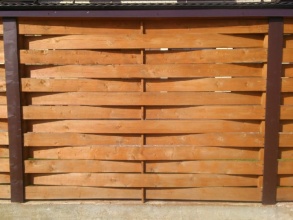 Деревянный забор плетёнка 12 метров фото в Озёрах